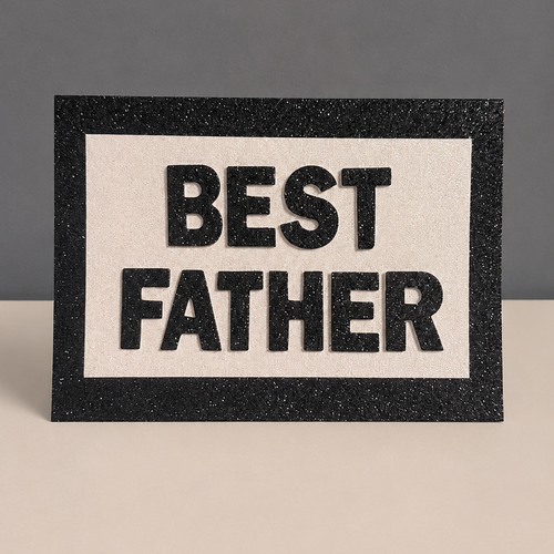 Best Father handmade Father's Day greeting card